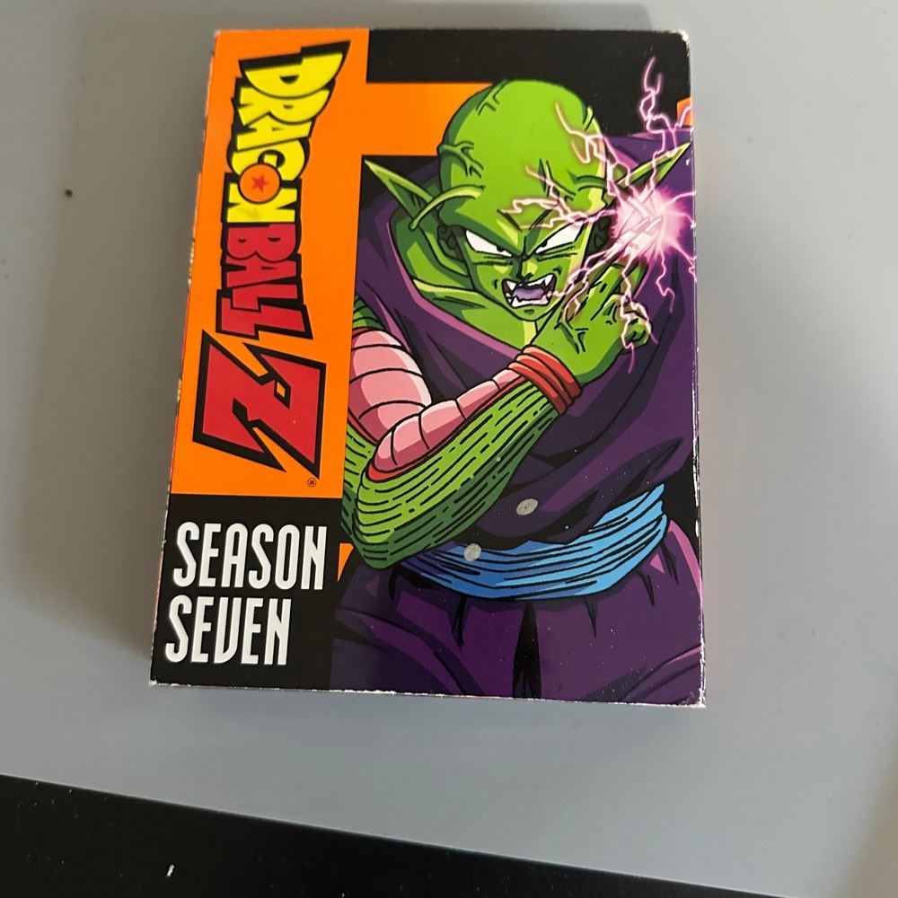 Dragon Ball Z Season 7 DVD Box Set Anime Piccolo Cover Art Season Seven